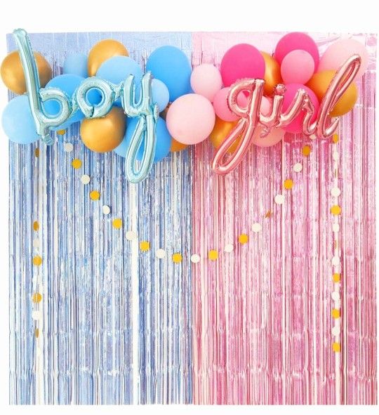 Gender Reveal Party Supplies Kit