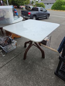 Marble top table
