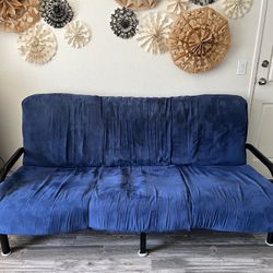 Blue Futon