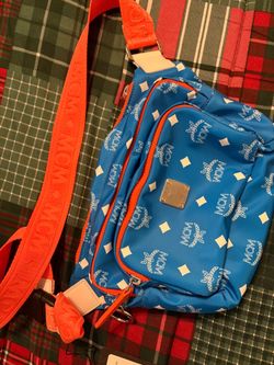 MCM München Bag with Monogram Lining