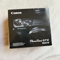 Canon PowerShot  G7 X Mark lll -20.1 MP Point&Shoot  Digital Camera - Silver