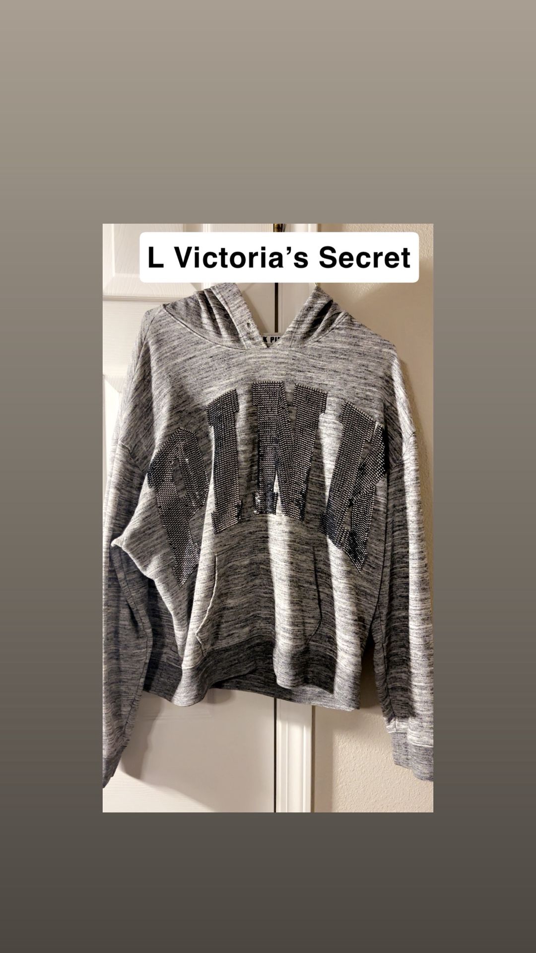 Size L PINK Sequins Sweater