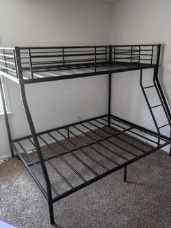 Twin over full bunk bed