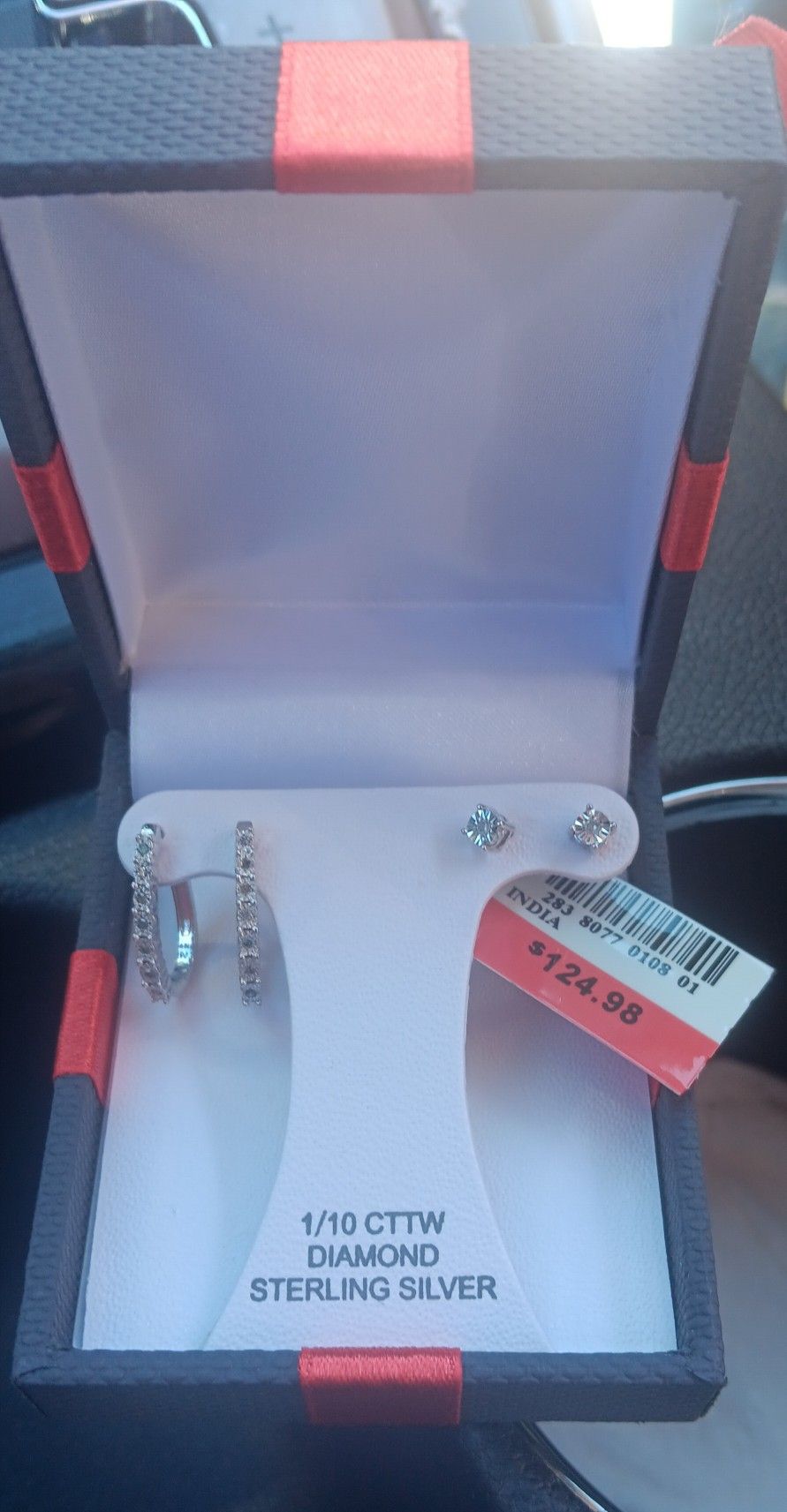 Diamond Earring Set