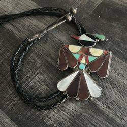 Vintage Bolo Sterling 