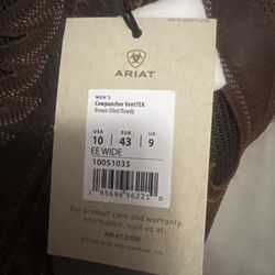 Ariat Cowpuncher VentTEK Boots Men’s Size 10 EE Wide – New