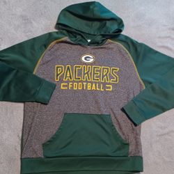 Men's Green Bay Packers Size Large Hoodie Fanatics Sweatshirt