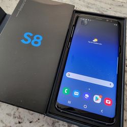 Samsung Galaxy S8 Factory Unlocked ATT Verizon Tmobile Sprint Metro Cricket H2O Straight Talk Red