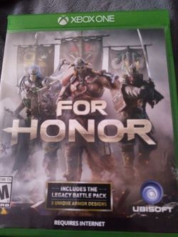 Xbox one video game For Honor