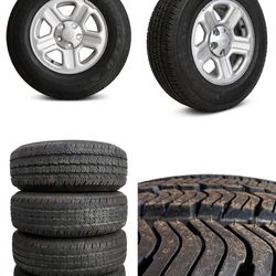 Rim And Tires For Jeep