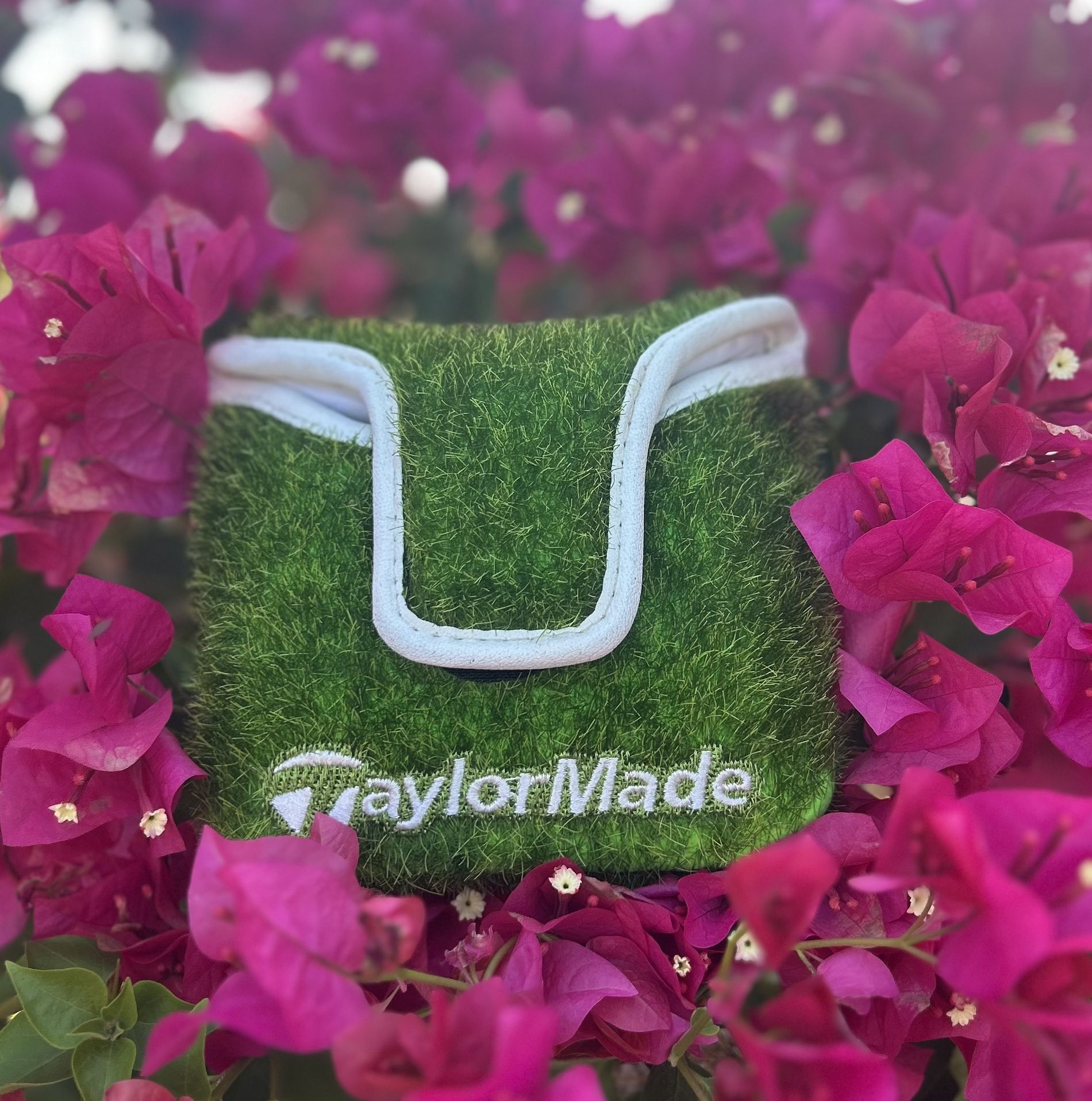 TaylorMade Vault Rare “Turf” Putter Headcover - Waste Management Open