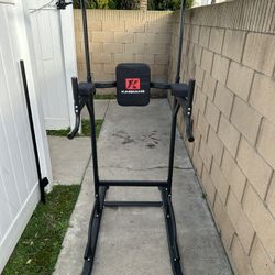 New adjustable height pull up power tower