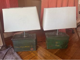 Custom army ammo lamps