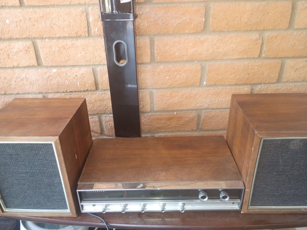 Vintage Panasonic Multiplex Stereo W Original Speakers