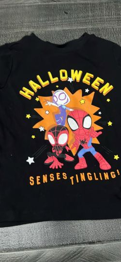 Spider-Man Halloween Graphic T-Shirt size 4t