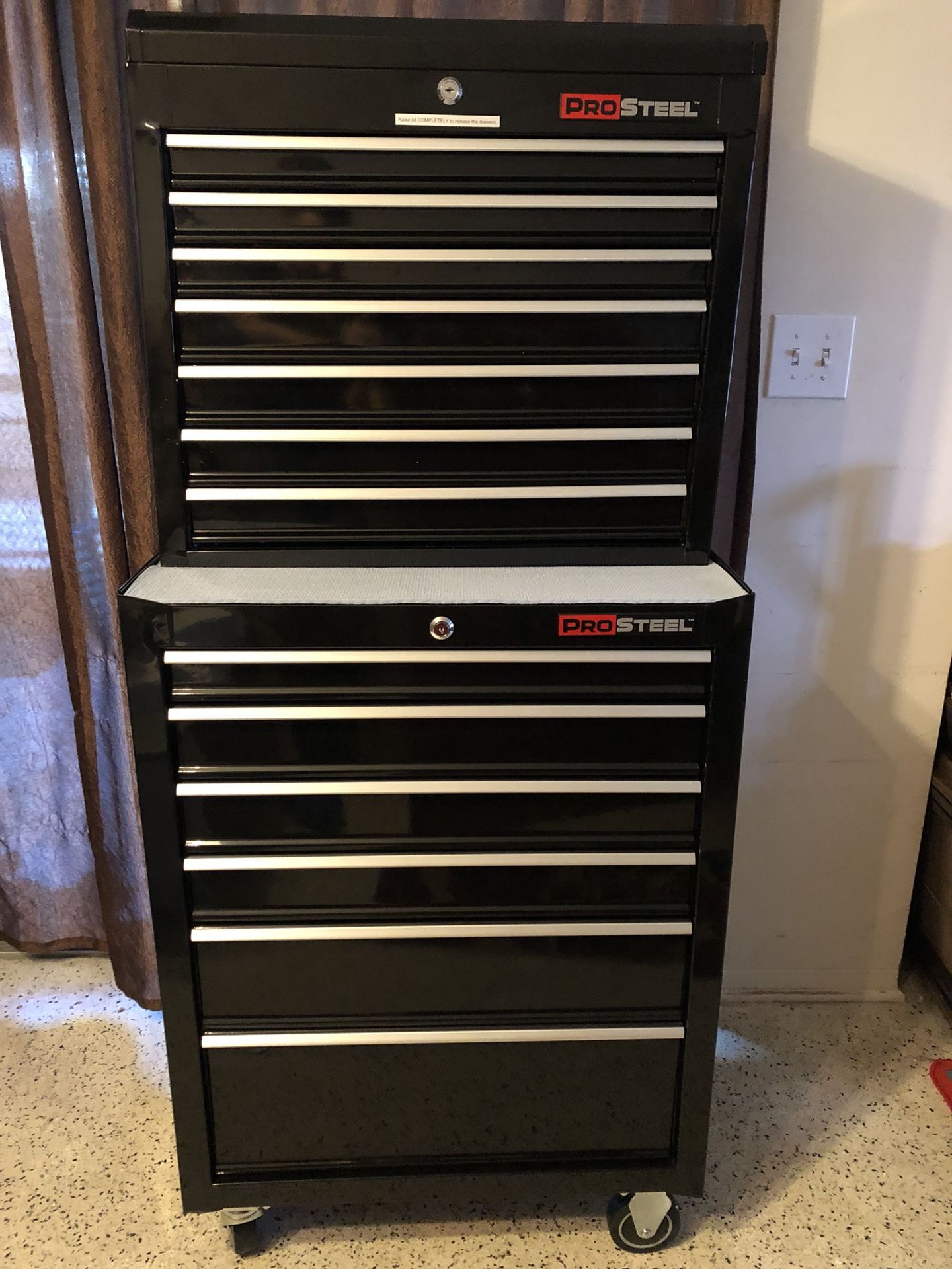 BRAND NEW Tool Box Pro Steel Tool Chest 27” Heavy Duty Tool Cabinet