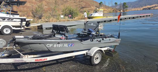 Bonifide xtr130 kayak tournament ready