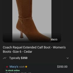 Coach Boots