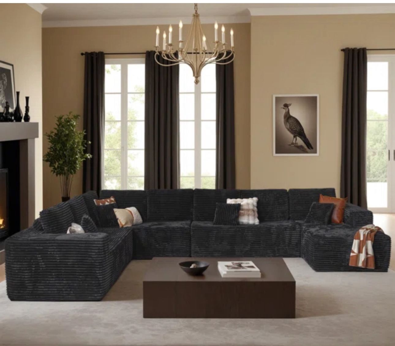 4-piece Modular Sectional