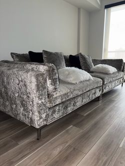 2 Piece Oversized Luxury Jumbo Couch