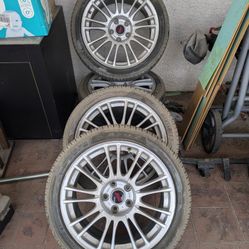 subaru sti rims 