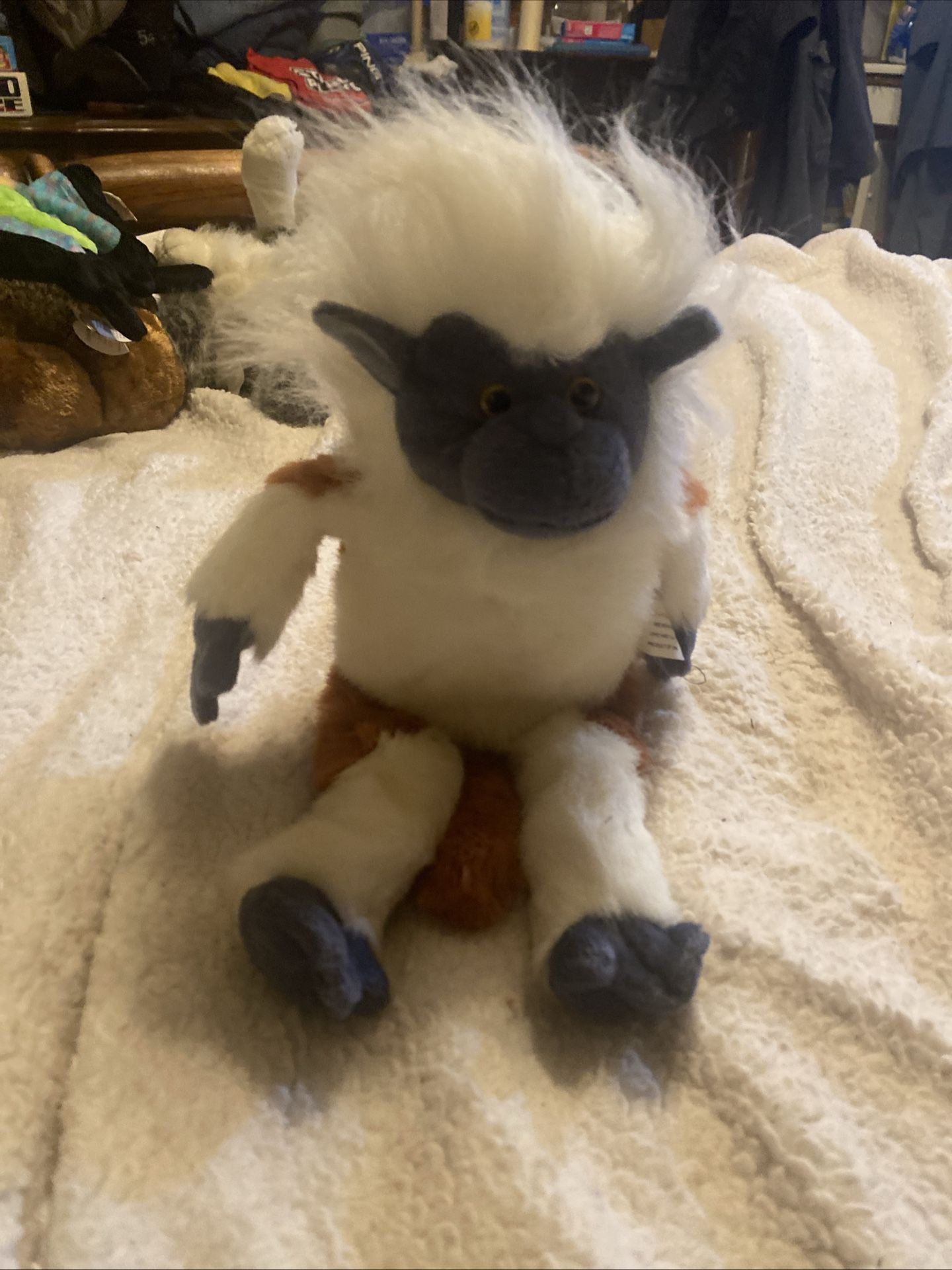 VTG 2001 Gibbons Monkey Plush K & M International 15”