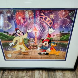 DISNEY Epcot Worldwide Limited Edition Sericel 2000   COLLECTIBLE
