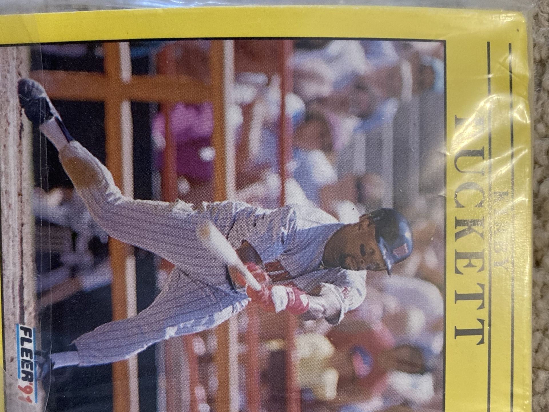 1991 Fleer Twins Baseball Card Set