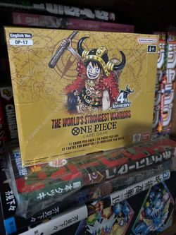 OP-17 The World’s Strongest Warriors Booster Box Bandai Sealed