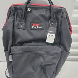 Tedx Portland Backpack PORTLAND GEAR Cascade Backpack Book Bag Ted X NWT