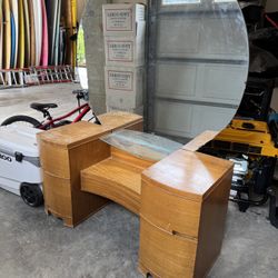 Vintage Dresser, Nightstand And Vanity 