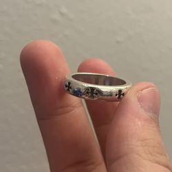 Authentic Chrome Hearts Negative Plus Ring