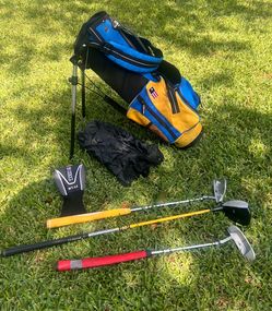 Little golfer beginner clubs & bag