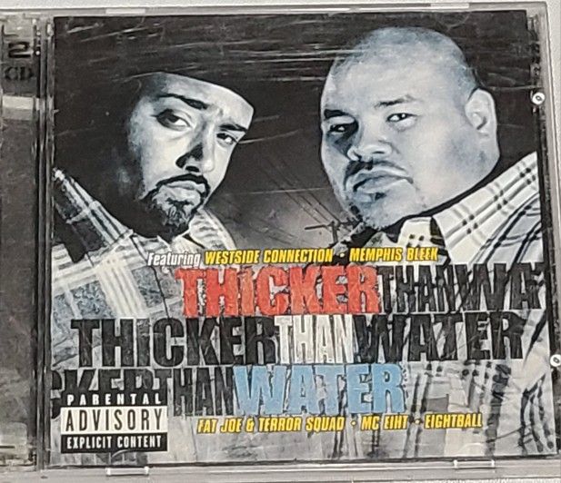 Thicker Than Water Soundtrack CD Fat Joe Mc Eiht Big Pun Mack 10 2 Disc Rap