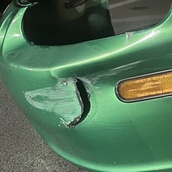 1993 Honda Del Sol Front Bumper Samba Hole In Bumper 