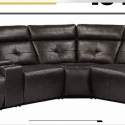 Brown sectional $2000 brand new