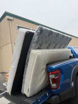 Queen Boxspring And Twin Mattress