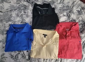 polo shirts used but very good condition