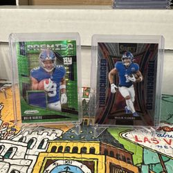 Malik Nabors Rookie Patch Card