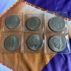 Eisenhower Bicentennial Dollars Lot