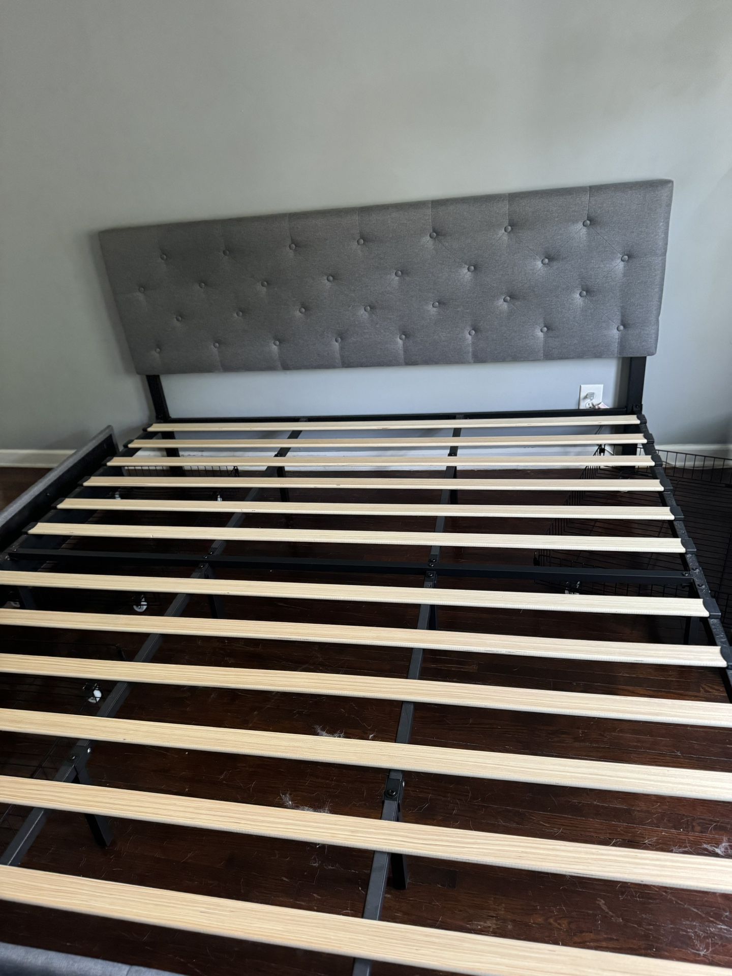 King Bed Frame With Drawers! 