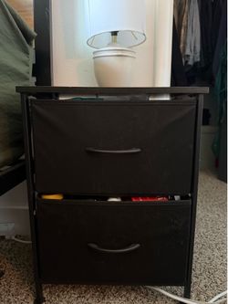Dark Brown Nightstands (Set of 2)