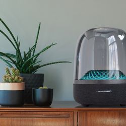 Brand New Harman Kardon Aura Studio 4 Speaker + Stand (Sealed)