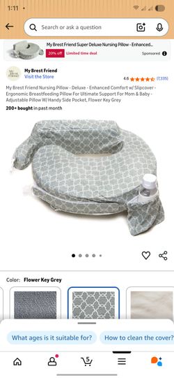 My Brest Friend Nursing Pillow - Deluxe 