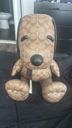 Coach x Peanuts Snoopy Plush Doll