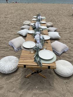Beach Decor Set Up