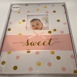 Carter’s Welcome Sweet Baby Memory Book