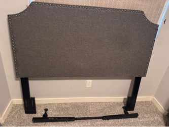 Queen size headboard with frame