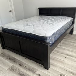 Queen Bed And Mattress