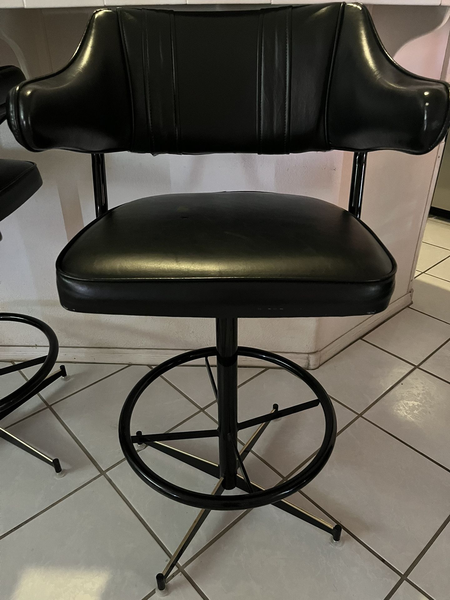4 Tall Back Bar Stools